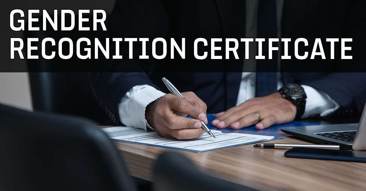 gender recognition certificate